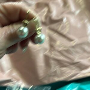 Elegant faux Pearl Drop Earrings